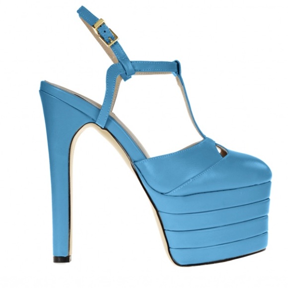 Strap Platform High Heel Pumps Sandals - Picture 1 of 4